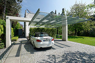 Neubau eines Carports, Ahlen